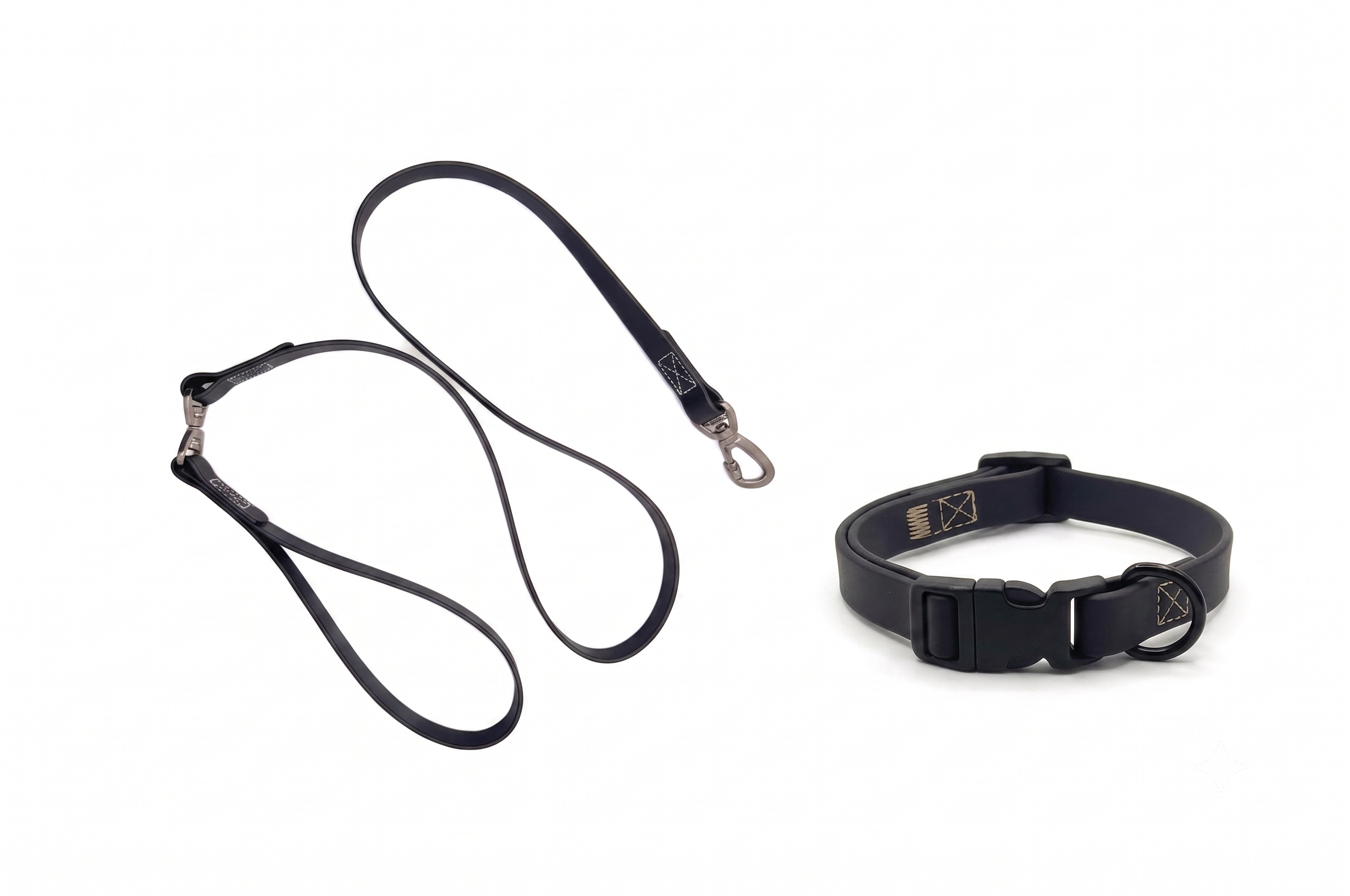Waterproof Durable Dog Lead & Collar Set (Small)