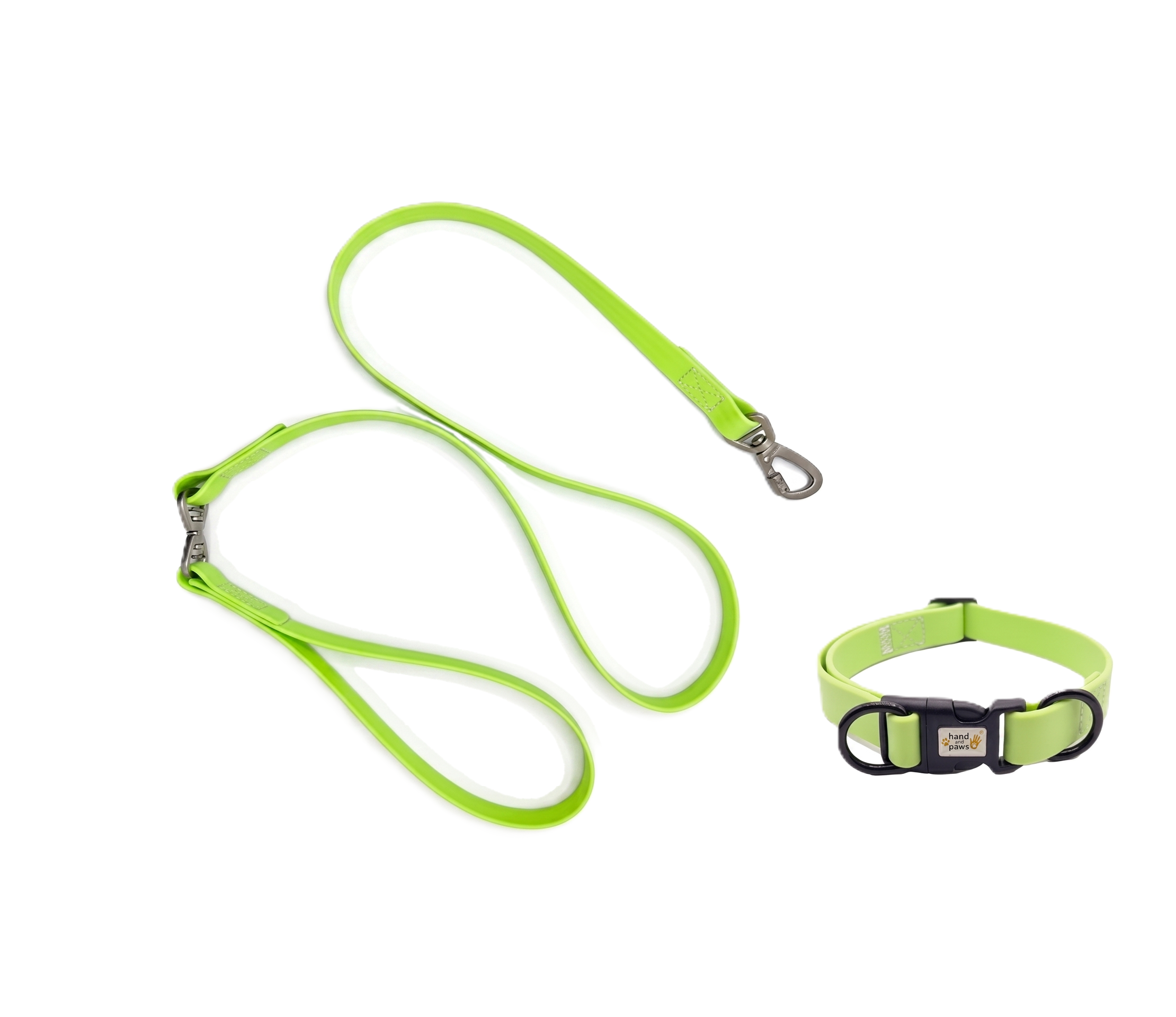 Waterproof Durable Dog Lead & Collar Set (Large)