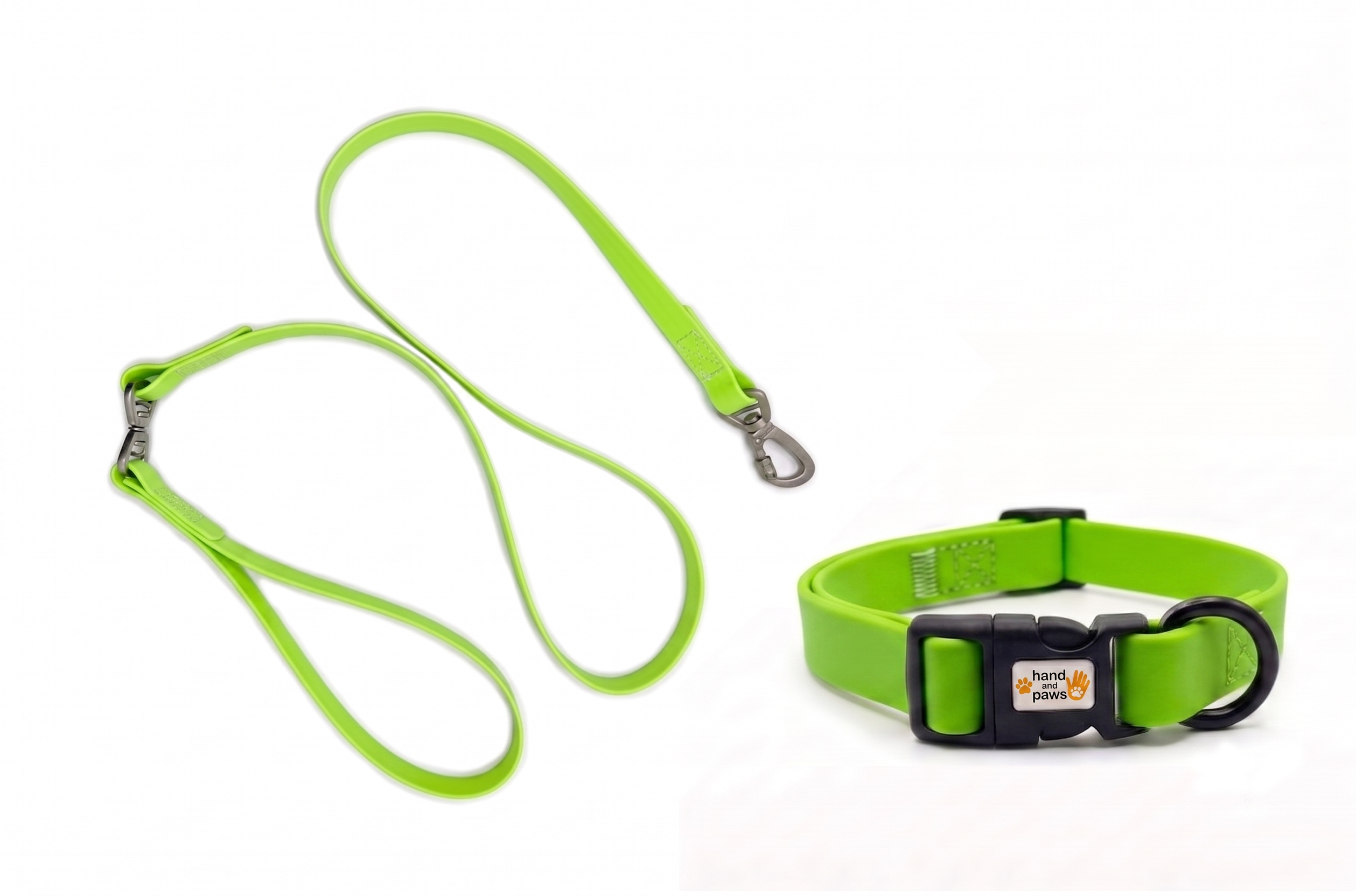 Waterproof Durable Dog Lead & Collar Set (Medium)