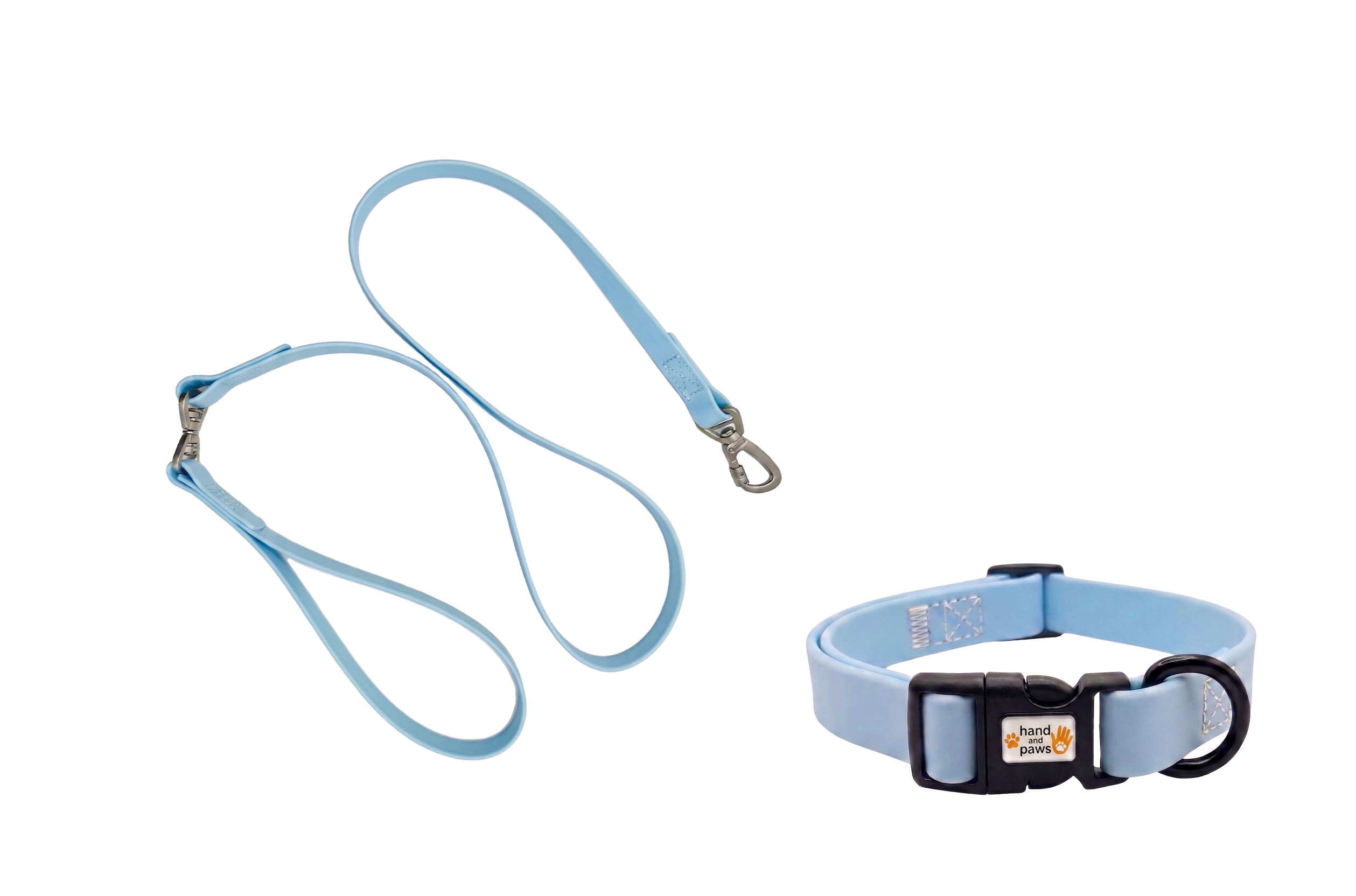 Waterproof Durable Dog Lead & Collar Set (Medium)