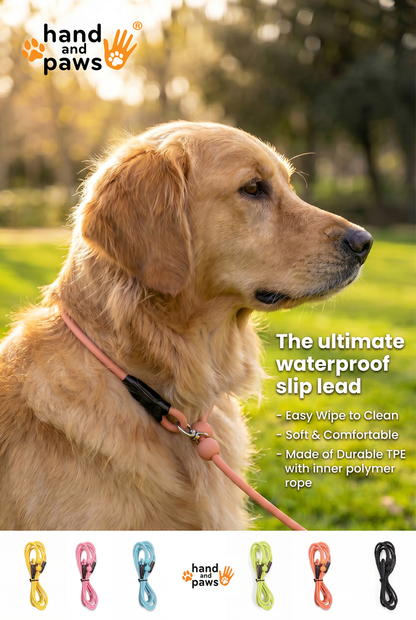 Waterproof Slip Lead - Black